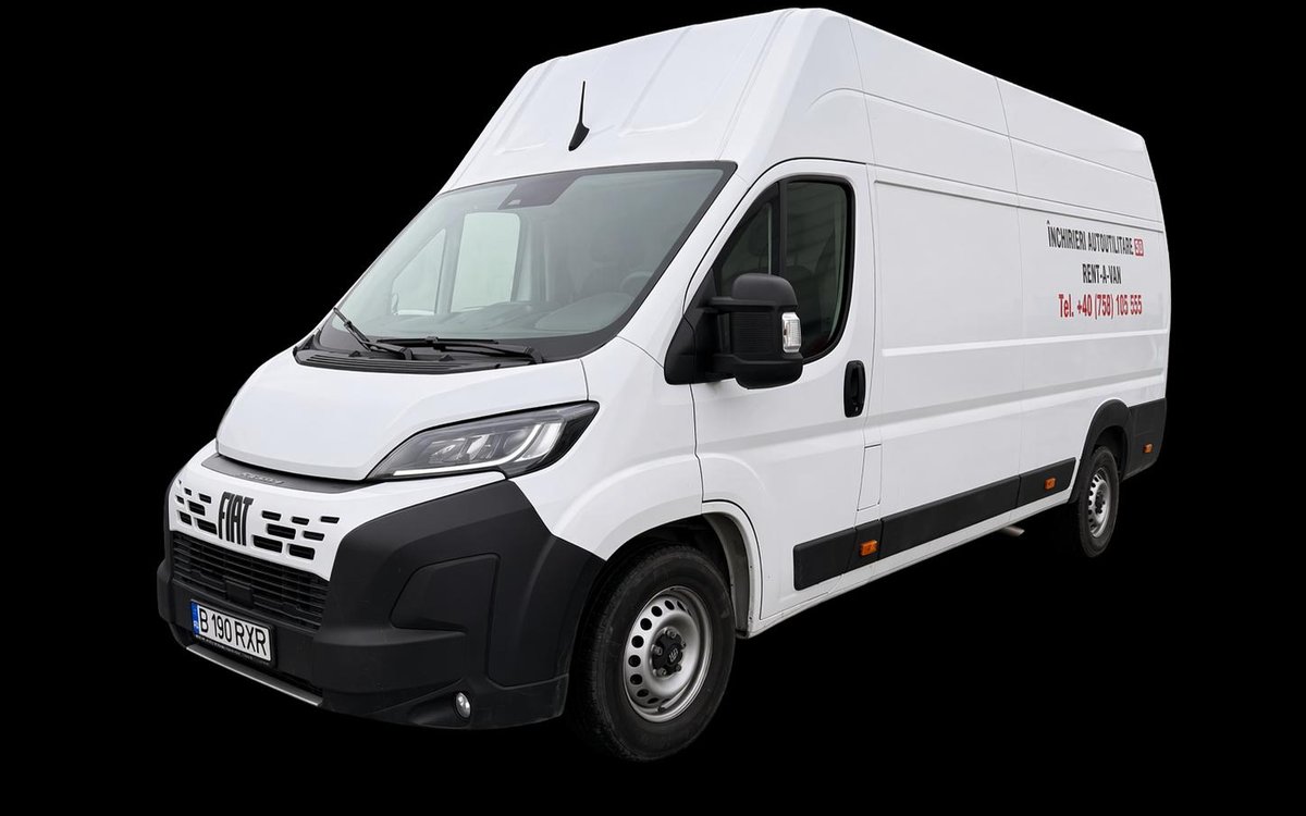 Fiat Ducato 2025 — 17 m³, disponibil pentru închiriere în Brașov