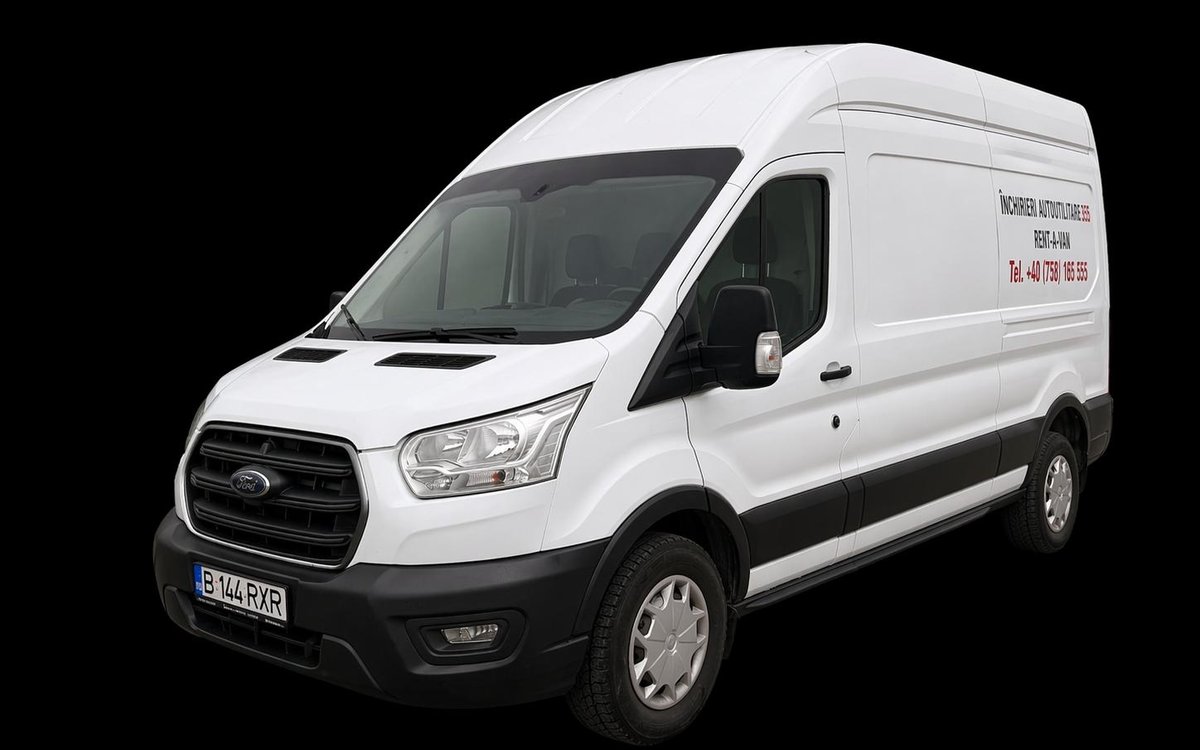 Ford Transit 2020 — 13 m³, disponibil pentru închiriere în Brașov