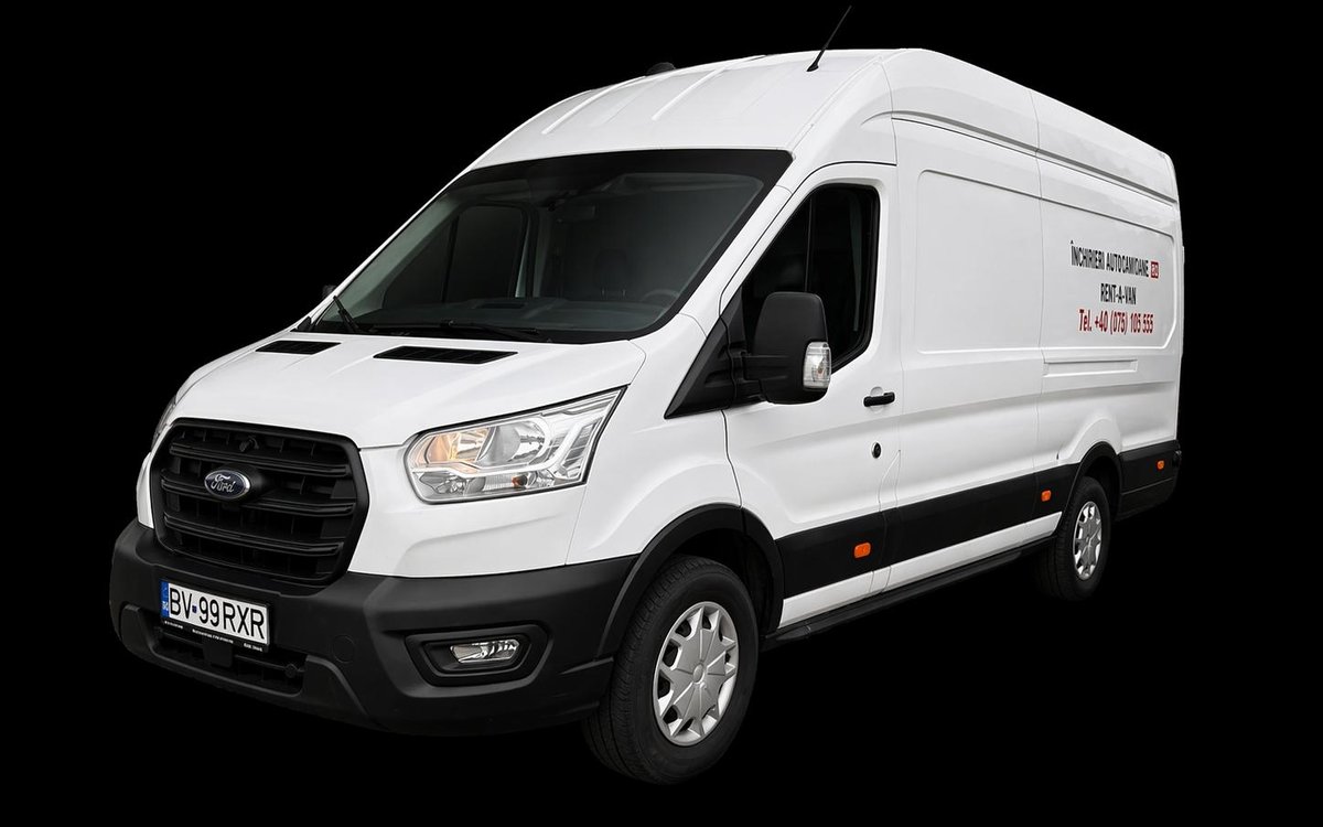 Ford Transit 2022 — 15 m³, disponibil pentru închiriere în Brașov