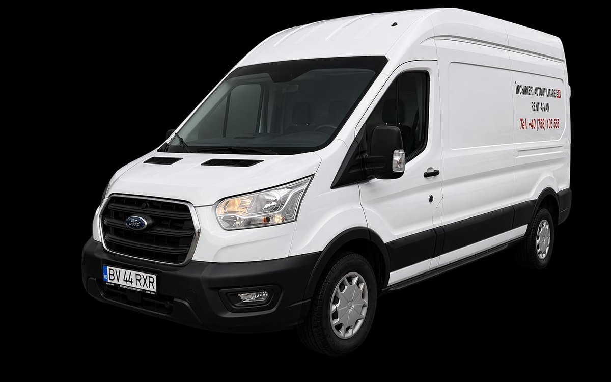 Ford Transit 2022 — 13 m³, disponibil pentru închiriere în Brașov